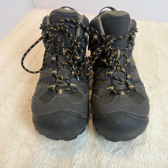 KEEN Utility Lansing Mid Waterproof Steel Toe Work Hiking Boots Women's 7.5 7.5W - Picture 2 of 9